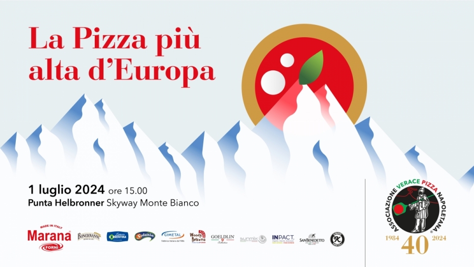 Pizza da record: AVPN arriva sul Monte Bianco per la pizza napoletana più alta d’Europa